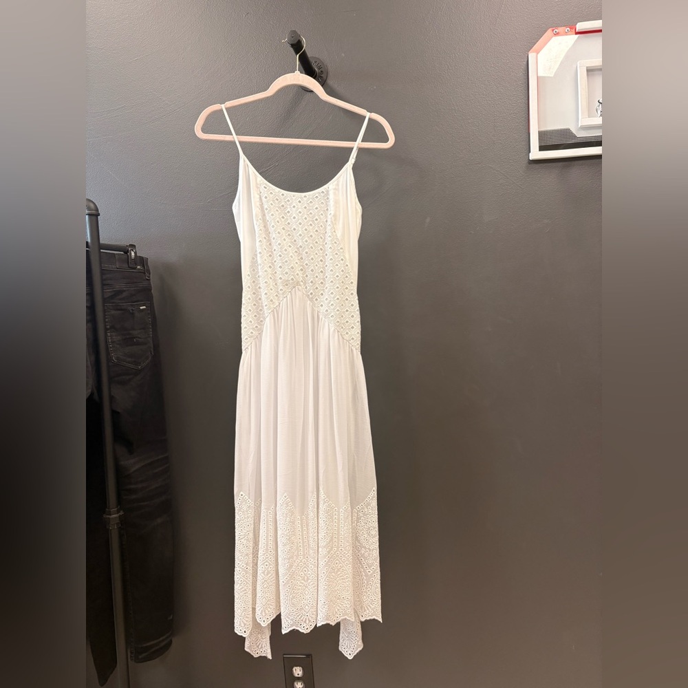 All Saints White Maxi Dress